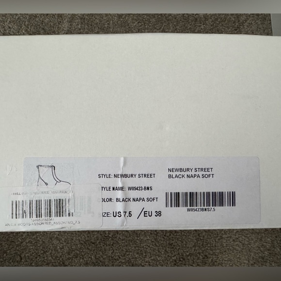 Leather MARC JOSEPH NY, ANKLE BOOTS ASSORTED, ASSORTED COLORS (new) - Picture 13 of 13